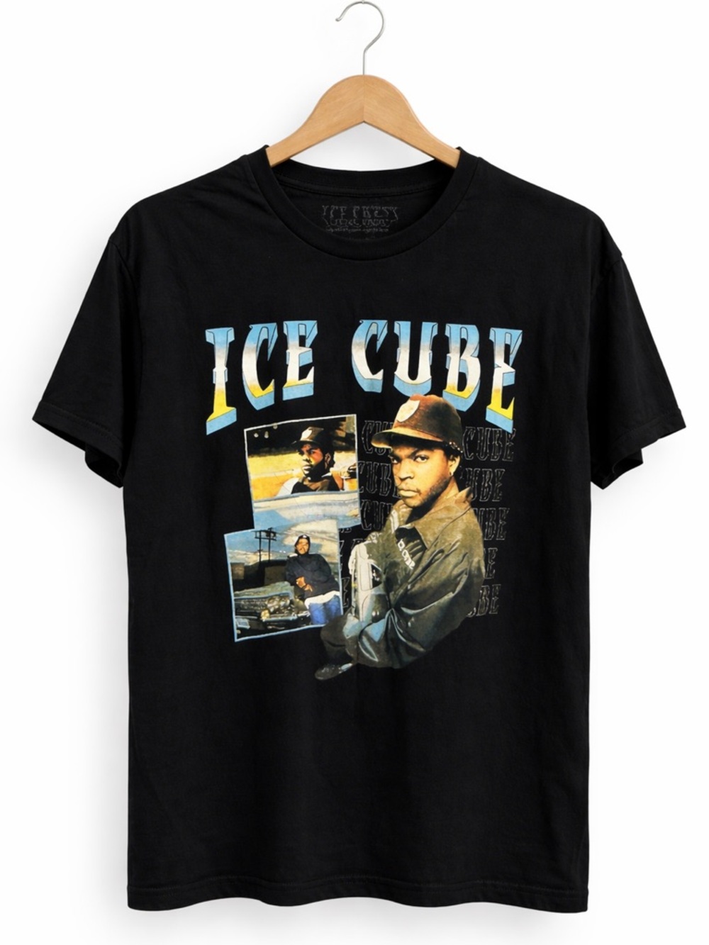 Ice Cube Graphic T-Shirt Men’s Large Black Hip Hop Rap Tee